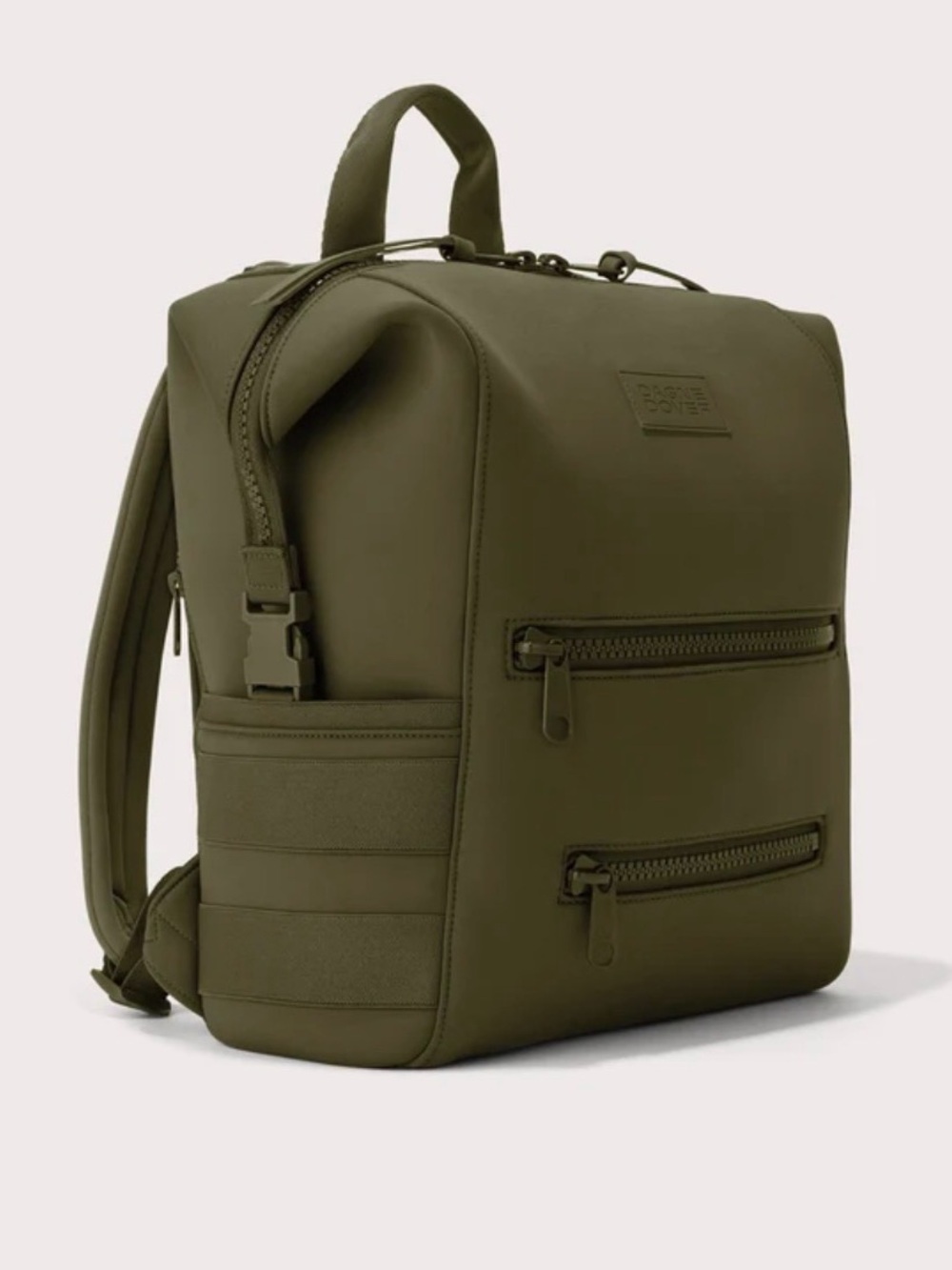 NWT DAGNE DOVER-INDI NEOPRENE DIAPER BACKPACK | Dark Moss | Medium - Picture 3 of 10